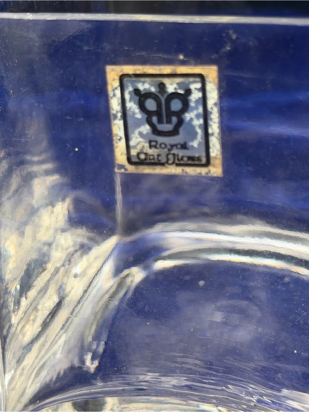 Royal Art Glass vintage glass